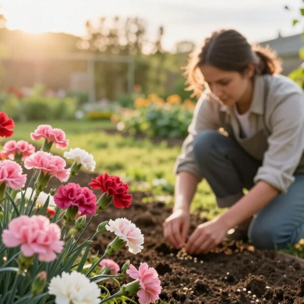 Goździk brodaty kiedy siać