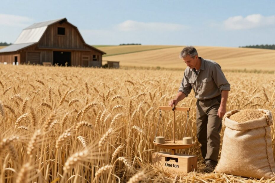 Ile kosztuje tona zboża