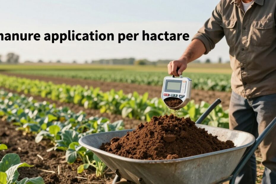 Ile obornika na hektar