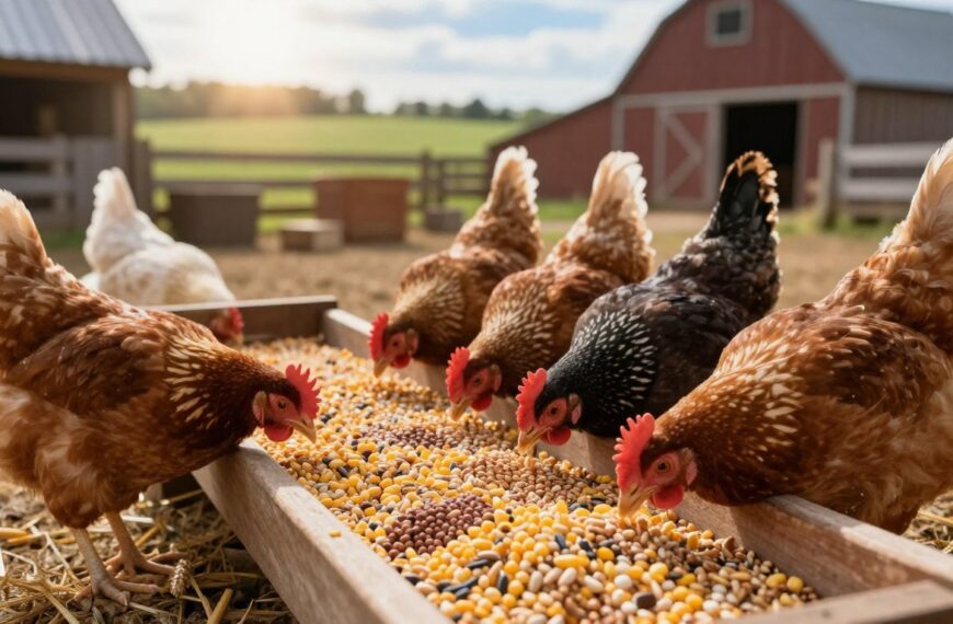 Jakie zboże dla kur