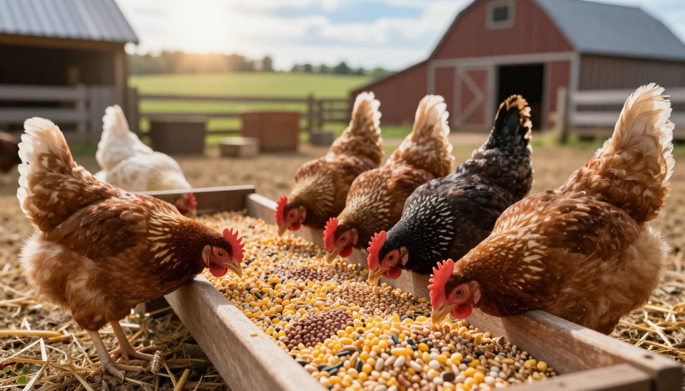 Jakie zboże dla kur
