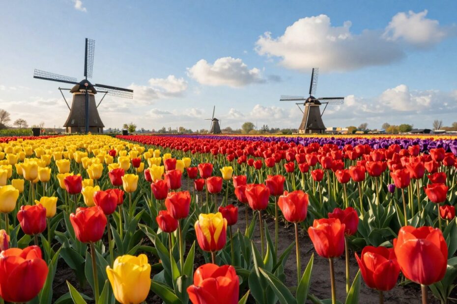 Kiedy kwitną tulipany w Holandii