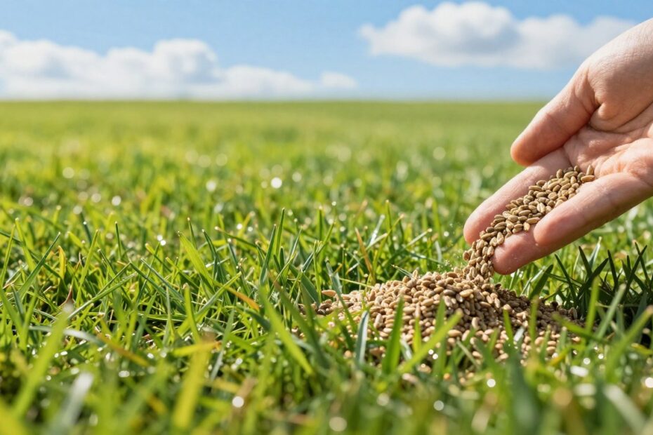 Kiedy siać nawóz na trawę