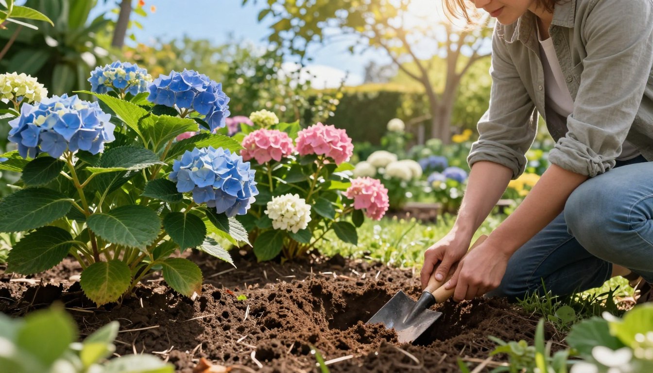 Kiedy się sadzi hortensje