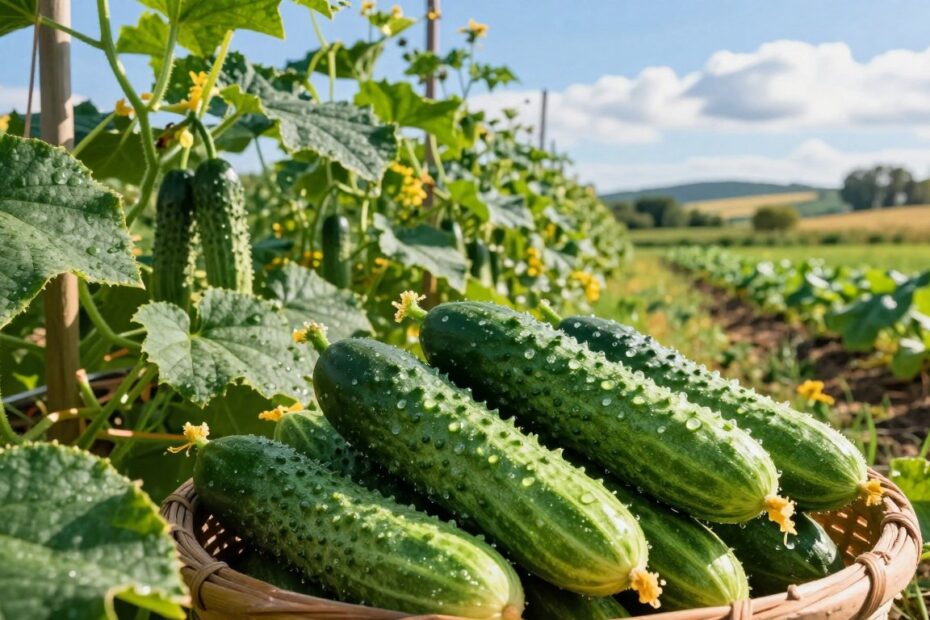 Sezon na ogórki gruntowe