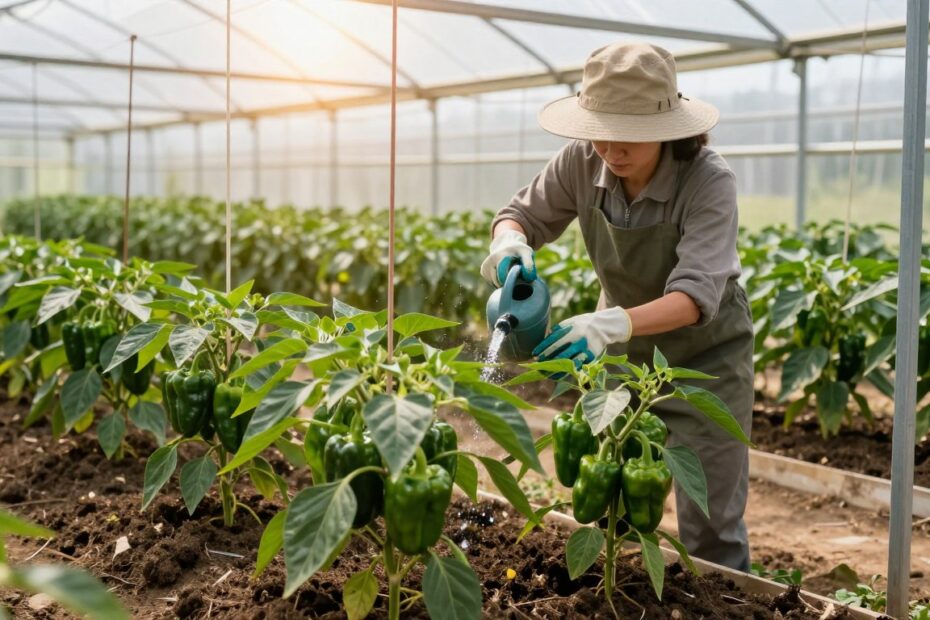 Uprawa papryki w tunelu krok po kroku