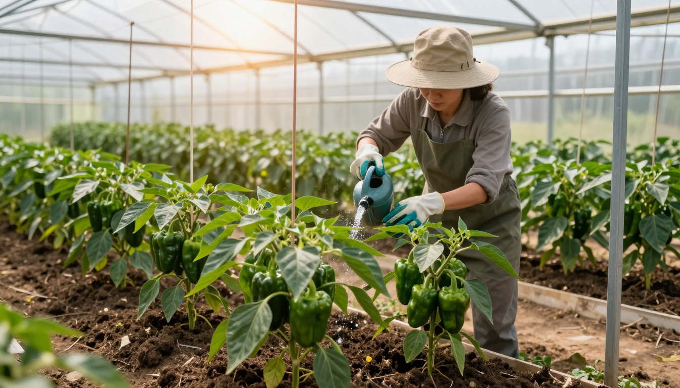Uprawa papryki w tunelu krok po kroku