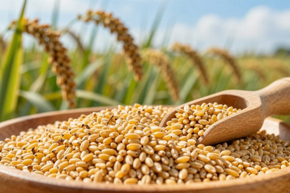 Zboże na kaszę jaglaną